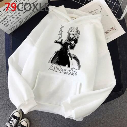 Genshin Impact hoodies women 2021 streetwear female hoody printed