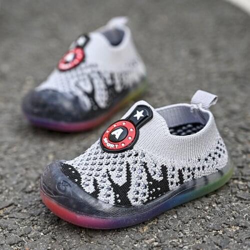 Knitting shoes for infants girls and Boys Baby Single-Layer Shoes Toddler Casual Cloth Soft Bottom Comfortable 0-1-2-3 Years Old