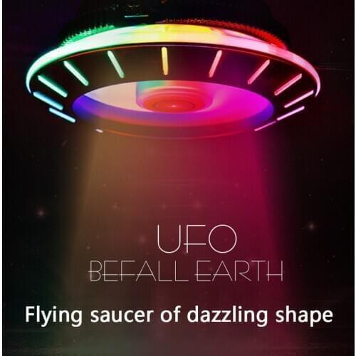 Video Graphics Card Water Cooler Radiator UFO X120 13cm For Desktop Computer CPU Cooling Fan 3PIN Lighting Mute Radiator