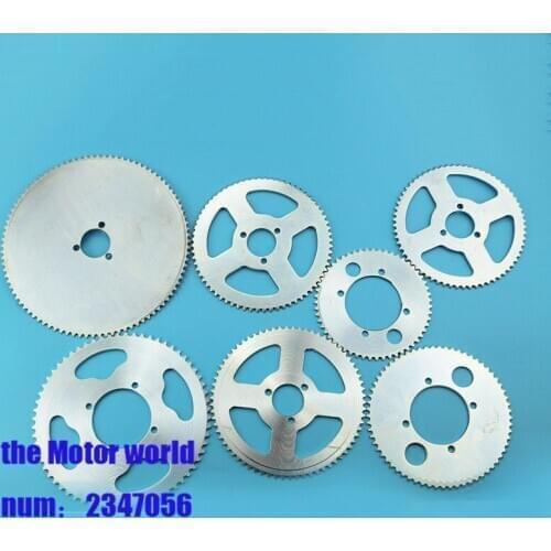 25H 29mm 54mm 55t 65t 68t70t 92t 65t 80t tooth Rear Chain Sprocket For 49cc 4 Wheeler Pocket Bike Goped ElectricScooter ATV