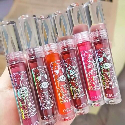 Mirror Lip Glaze Waterproof Long Lasting Moisturizes Film Formation Non-stick Cup Lipstick Lip Gloss Cosmetic Makeup TSLM1