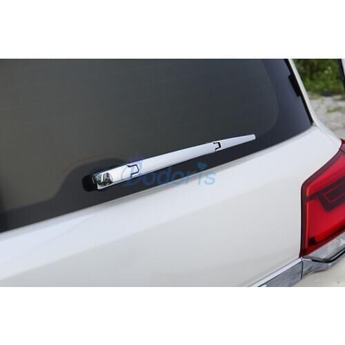 2008-2018 Rear Window Rain Wiper Cover Trim Panel Overlay Chrome Detector Car-Styling For Toyota Land Cruiser 200 Accessories