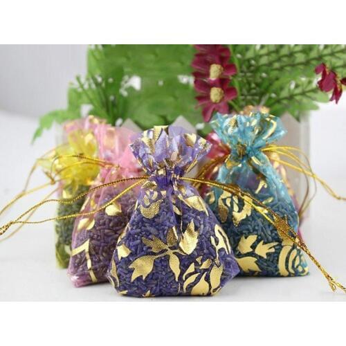 Random Wardrobe Lavender Sachet Pollow Case Natural Dry Lavender Flowers Moth Mildew Proofing Fragrance Lavender Sachets