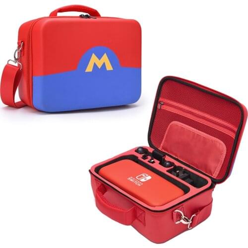 For Nintendo Switch Handbag Console & Dock Carrying Bag Accessories Storage Case One Shoulder Travel Bag