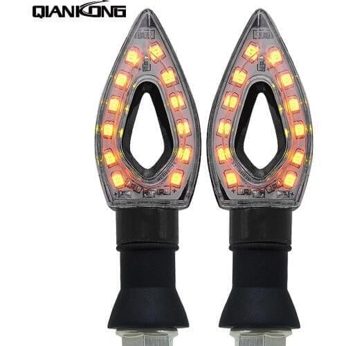 FOR YAMAHA YZ125 2001-2007 2008-2014 honda CRF450R 2002-2003 MotorcycleLED Turn Signal Light 12 Led Indicator Light Light Lamp