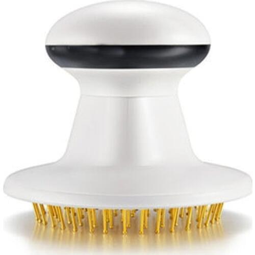 Electric Acupuncture Point Massage Head Scalp Massager Electronic Comb Brush Vibrating Pressure Relieve Stress Hair Battery