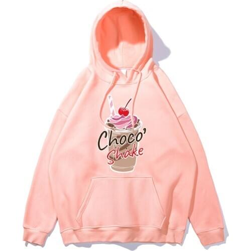 Harajuku Anime Hoodies Sweatshirt Streetwear Cotton Coat Student Youth Couples Women Hoodie Sweatshirt Designer Kawaii