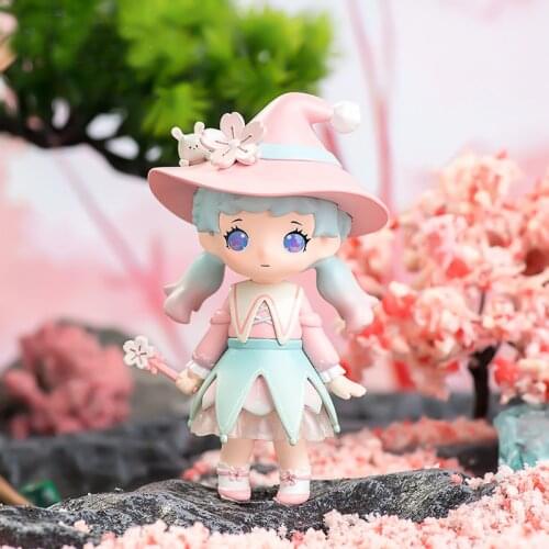 Mona Unicorn Girl Blind Box Toy Caja Ciega Blind Bag Anime Character Cute Model Girl Birthday Gift Mystery Box fairy Figurines