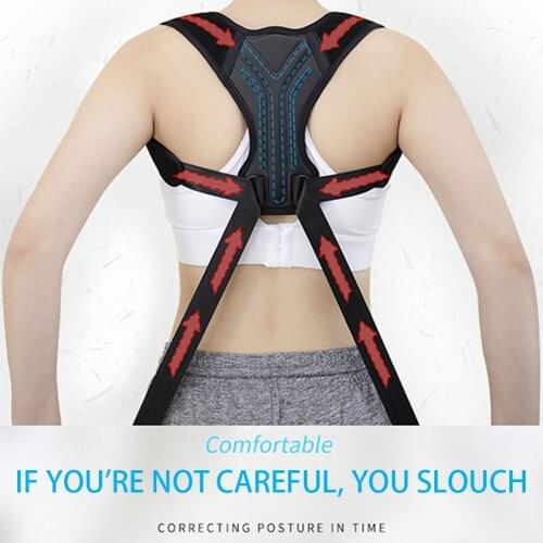 Back Posture Corrector Corset Clavicle Spine Posture Correction Back Support Belt Comfortable Soft Strip Corrector