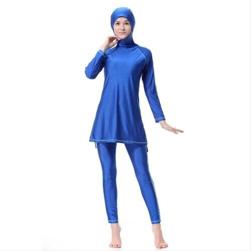 Girls sunga swim wear burkini 2 piezas swimming cache maillot bain fashion swim suit women swimsuit birkini islamic swim siut