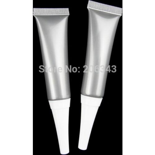 15ml grey soft tube with white lid can used for eye cream or handcream or butter and also for medical packing