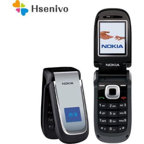 2660 100% Original Unlocked Nokia 2660 Flip 1.85' inch GSM mobile phone 2G phone with Bluetooth FM Radion free shipping
