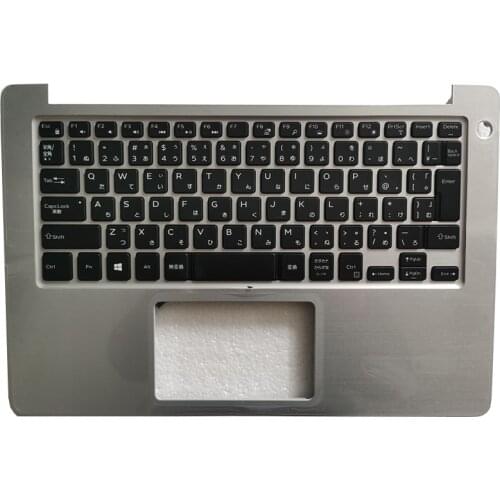 NEW JP laptop keyboard for DELL INSPIRON 13 5000 5370 Japanese keyboard with palmrest upper case 0265G7 13N4-0AA0602
