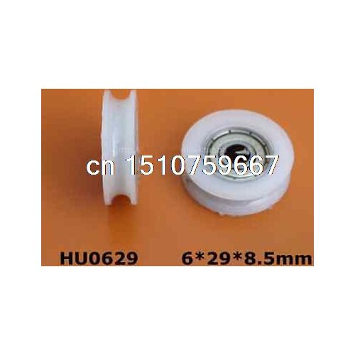 New 10pcs HU0629 6*29*8.5mm U type H groove pulley
