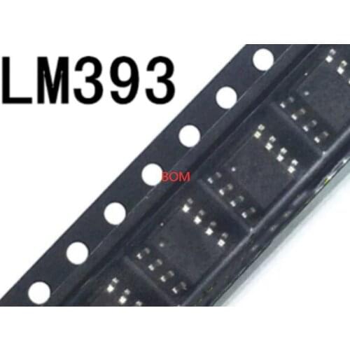 10PCS LM393 SOP8 LM393DR 393 SOP-8 SOP SMD new and original IC Chipset