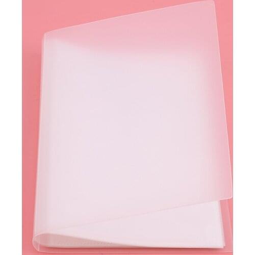 Transparency Photo Album PP Cover 80 Sheets Inserted 3R 4D Photos Collection 6 Inch Pocket Foto Album PP Surface Home Decor