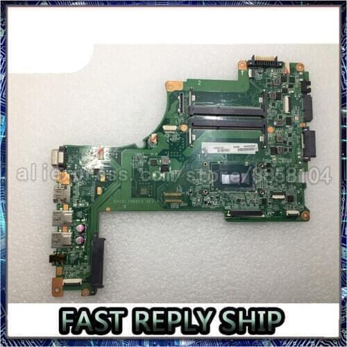 SHELI For Toshiba L55-B L55-B5237 L50-B laptop motherboard notebook pc mainboard DA0BLIMB6F0 A000300040 with i7-4510U CPU