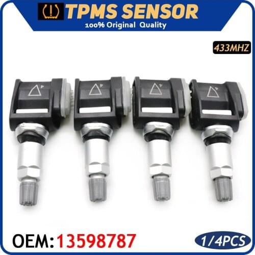 Car TPMS Tire Pressure Monitor System Sensor 13598787 For Cadillac ATS CTS Chevrolet Camaro GMC 2.0L 3.6L 6.2L 433MHz