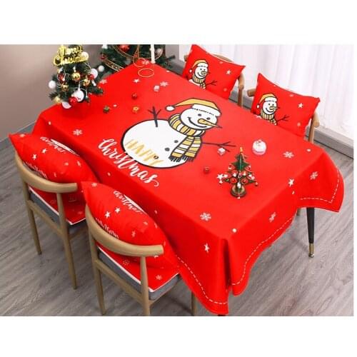 Christmas festival tablecloth, Christmas decoration, Nordic tea table cloth, waterproof cloth, table cloth, table flag tableclot
