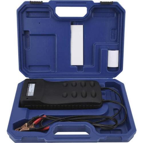Car Battery Tester 12V/24V Car Battery Tester BT900 LCD Digital Charging System Analyzer with Printer