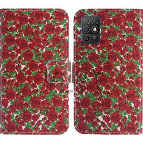 TienJueShi TPU Silicone Protection Flip Leather Cover Wallet Case For Honor Play 20 5T Youth V40 Lite 5G Pouch Shell Etui Skin