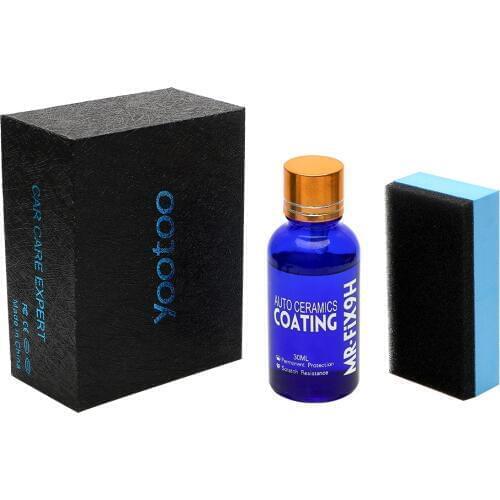 Auto Detailing Car Polish Glass Coating Anti-scratch 9H Car Liquid Ceramic Coat Motocycle Paint Care Glasscoat Super Hydrophobic