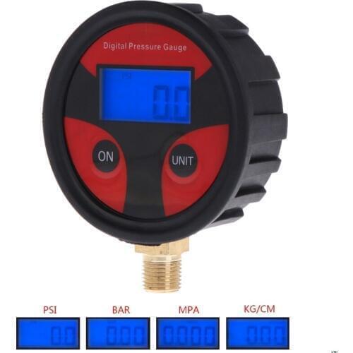 0-200PSI Digital Tyre Tire Air Pressure Gauge LCD Manometer Car Truck Motorbike