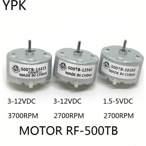 1PCS Micro Motor RF-500TB Mabuchi Motor RF-500TB-14415 RF-500TB-12560 RF-500TB-18280 DC MOTOR 500 FOR Sweeping Robot
