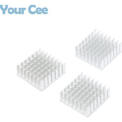 10pcs 28*28*11mm Heatsink Radiator Cooler Cooling Fin Aluminum Heat Sink 28X28X11mm