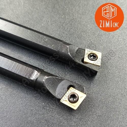 10pcs S08K SCZCL06/S08K SCZCR06/S10K SCLCL06/S10K SCLCR06/S10K SCKCR06 Turning Tool Holder+CCMT060204 Lathe Knife