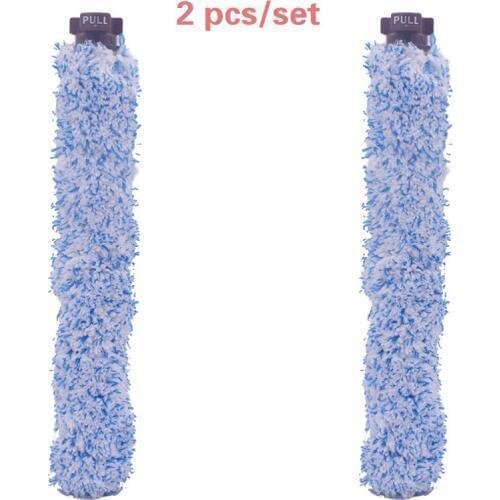 2 pieces Wood Floor Fringe Roll for Bissell Crosswave 1785 2303 2305 2306 Vacuum Cleaner Series Parts Fit #1608022