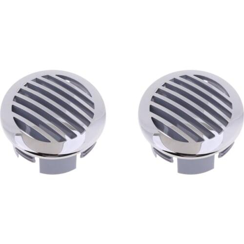 2pcs Round Boat Marine Air Flow Vent 316 Stainless Louver Marine Boat Air Flow Vent Cover 3 inch 76mm Boat Marine Air Flow Vent
