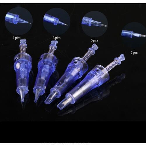 20pcs Bayonet Port coupling Needle Cartridges Tip For Auto Microneedle stamp Derma Pen Ultima A1 Electric Derma Pen Dr.Pen