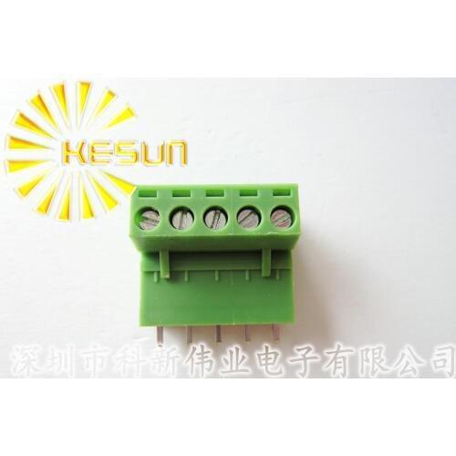 100PCS 2EDG-5.08-5P + 2EDGV-5.08-5P 2EDG 2EDGV 5Pin 5.08mm Straight Pin Plug-in Screw Terminal Block ROHS