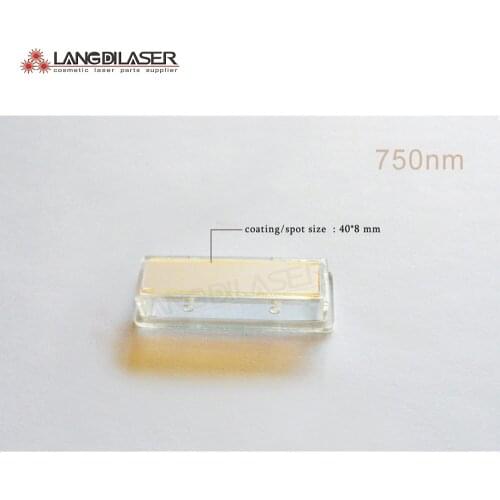 750~1200nm IPL sapphire filter with spot size 40*8