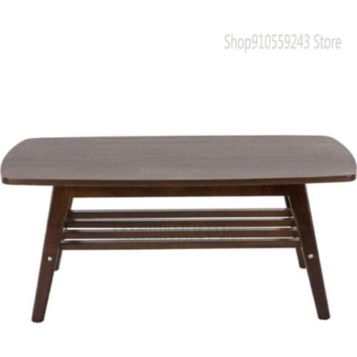 American Sofa Side Table Simple Modern Corner Table Nordic Solid Wood Creative Rectangular Small Coffee Table Small Dining Table