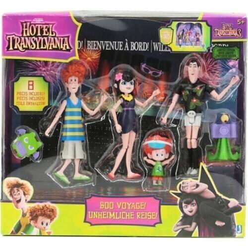 Hotel Transylvania 3 Family Vacation Action Figure Set Model Toy Brinquedos Figurals Mavis Series Action Figure Gifts Toys