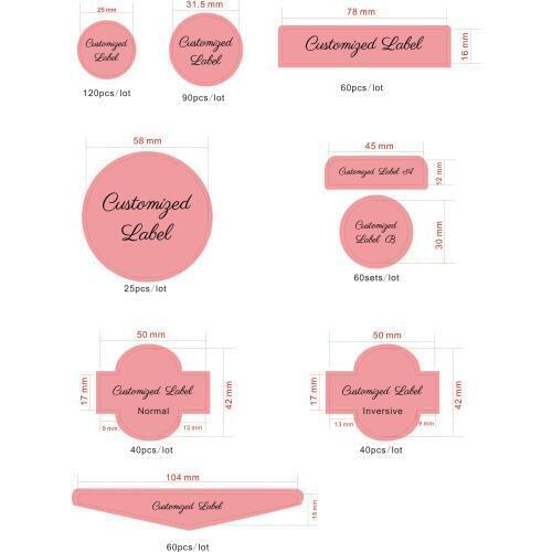 Eyelash label provide for customize service offer OEM label make your own logo paper label packing Free shipping