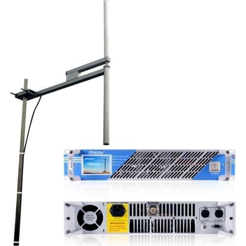 FMUSER 100W 150 Watts FM Broadcast Transmitter Kit + FU-DV2 Dipole Antenna for Radio Station FU-150W