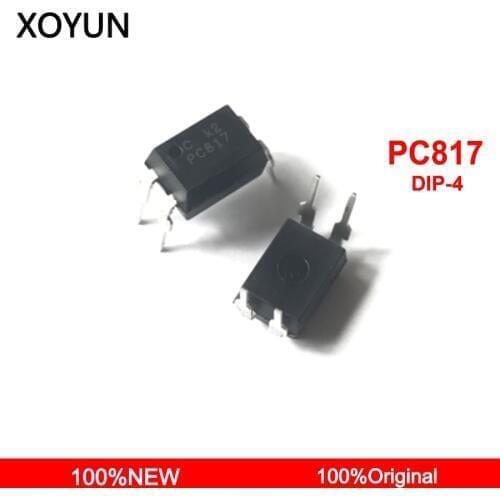 100pieces/lot PC817C PC817 DIP-4 photoelectric coupler NEW