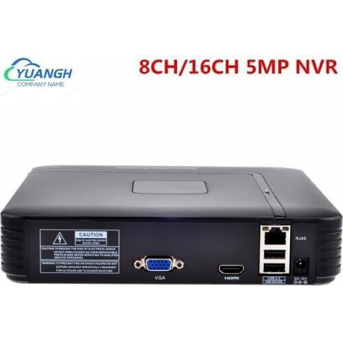 Mini 8MP NVR 5MP 8CH 16CH Camera Recorder Face Detection XMEye APP ONVIF Motion Detect Security IP CCTV Network Video Recorder