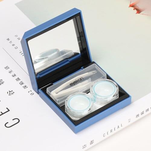 Magnetic Contact Lens Case Storage Plastic Unisex Travel Holder Portable Fashion Eyeglasses Storage Glasses Lenses Box