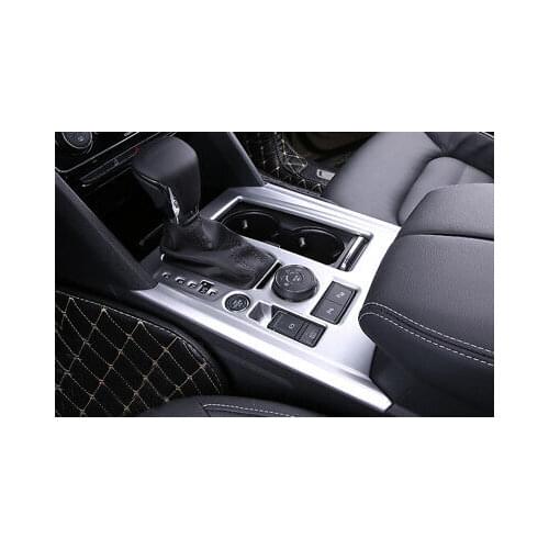 LHD Matte Inner Gear Shift Box Panel Cover Trim For Volkswagen Atlas 2017-2020