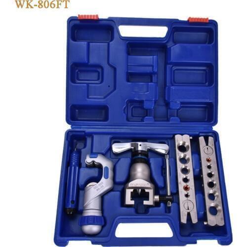 WK-806FT pipe flaring cutting tool set ,tube expander, Copper tube flaring kit Expanding scope 5-19mm
