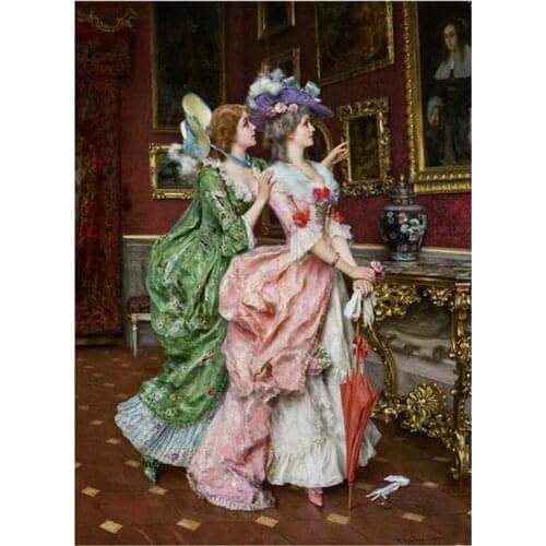 New 3D DIY Diamond Painting woman canvas torre Cross Stitch Handicraft Hobby Russian beauty diamond painting oil