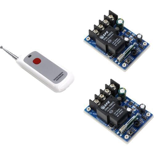 New DC12V 24V 36V 48V 30A Relay Receiver Remote Control Switch LED Lamp Light Remote ON OFF Wirrless Digital Remote Controller