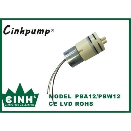 PBW12 12V 24V brushless diaphragm air water pump rpm controllable air pump