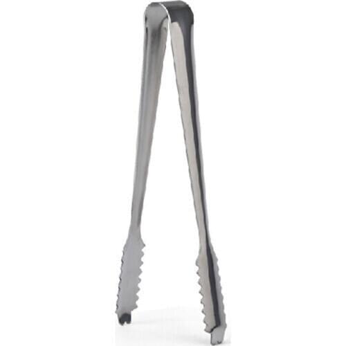1Pc 15cm Ice Tongs Tool Bar Kitchen Accessories Stainless Steel Barbecue BBQ Clip Bread Food Ice Clamp