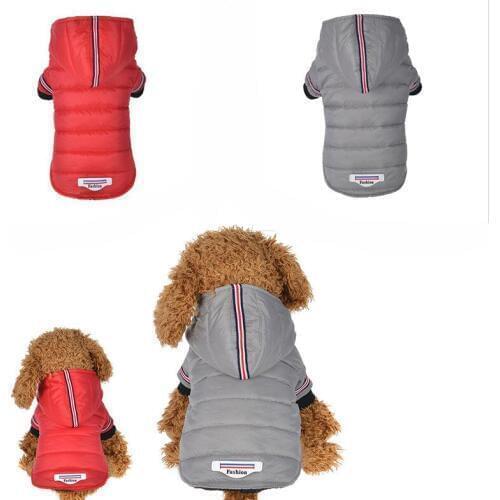 Cute Dog Hoodie Winter Warm Pet Dog Clothes Cotton Coat Puppy Chihuahua Clothing Hoodies For Small Medium Dogs Pet Outfit XS-XL