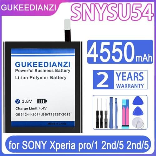 GUKEEDIANZI Replacement Battery SNYSU54 4550mAh For Sony Xperia 1 II Xperia1